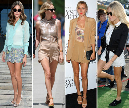 Quần sóoc “vỏ sò” Quần sóoc “vỏ sò”