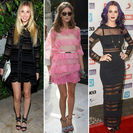 Khêu gợi với vải sheer. Khêu gợi với vải sheer.