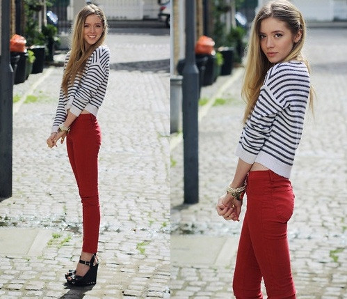 Ngọt lịm với jeans nhiều màu. Ngọt lịm với jeans nhiều màu.