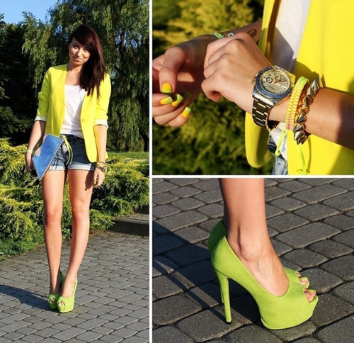 Đẹp rạng ngời và luôn chói lóa với sắc màu neon. Đẹp rạng ngời và luôn chói lóa với sắc màu neon.