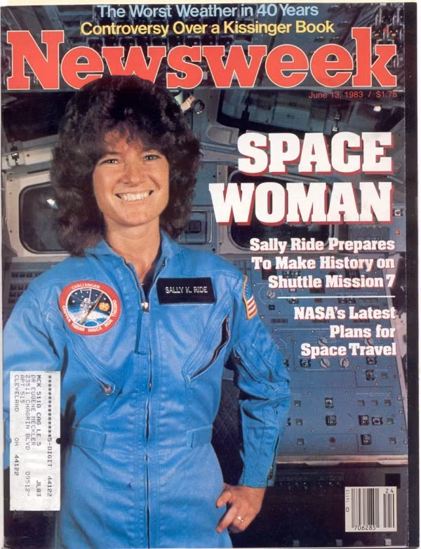 Ngày 18/07/1983: Mỹ gửi vào không gian nữ phi hành gia đầu tiên của họ là Sally Ride.