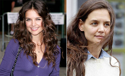 Kể từ sau khi sinh bé Suri dường như nữ diễn viên Katie Holmes không còn chú ý đến nhan sắc của mình. Trước đây trông cô xinh đẹp rạng rỡ bao nhiêu thì giờ lại bơ phờ bấy nhiêu. Kể từ sau khi sinh bé Suri dường như nữ diễn viên Katie Holmes không còn chú ý đến nhan sắc của mình. Trước đây trông cô xinh đẹp rạng rỡ bao nhiêu thì giờ lại bơ phờ bấy nhiêu.
