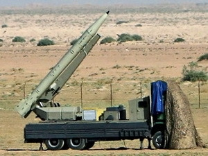 Fateh-110. (Nguồn: military.wikia.com) Fateh-110. (Nguồn: military.wikia.com)