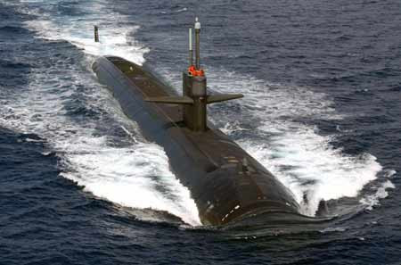 Tàu ngầm hạt nhân tấn công của Mỹ. Tàu ngầm hạt nhân tấn công của Mỹ.
