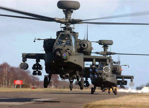 Máy bay trực thăng AH-64D Longbow Apache do Mỹ chế tạo. Máy bay trực thăng AH-64D Longbow Apache do Mỹ chế tạo.