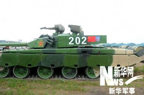 Xe tăng Type-99 của Quân đội Trung Quốc. Xe tăng Type-99 của Quân đội Trung Quốc.