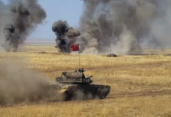 Quân đội các nước thành viên Tổ chức Hợp tác Thượng Hải diễn tập quân sự liên hợp năm 2010.