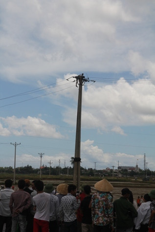 Hiện trường nơi xảy ra sự việc Hiện trường nơi xảy ra sự việc