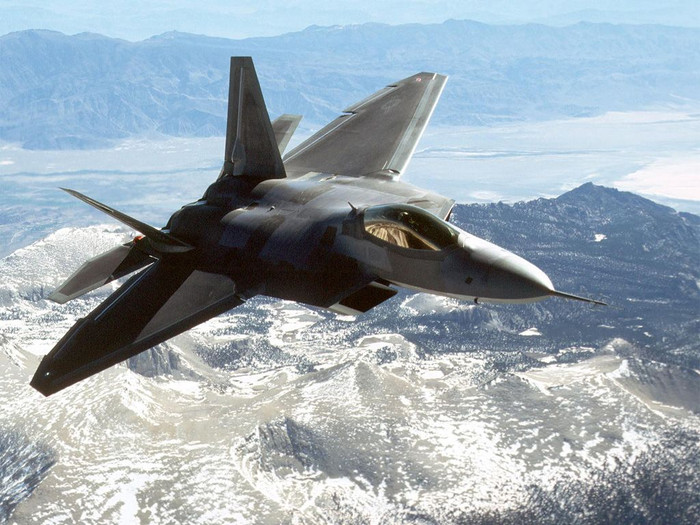 Máy bay chiến đấu tàng hình F-22 Mỹ Máy bay chiến đấu tàng hình F-22 Mỹ