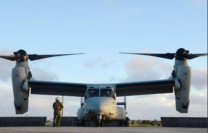 Máy bay vận tải MV-22 Osprey Mỹ