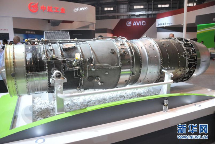 Động cơ phản lực Mân Sơn do Trung Quốc tự chế tạo, sử dụng cho máy bay huấn luyện L-15