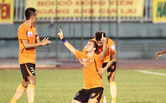 Hình ảnh SG.FC được đăng tải trên tờ Goal Hình ảnh SG.FC được đăng tải trên tờ Goal