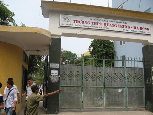 Trường xảy ra vụ tiêu cực, có kết quả thi tốt nghiệp tỷ lệ đỗ cao