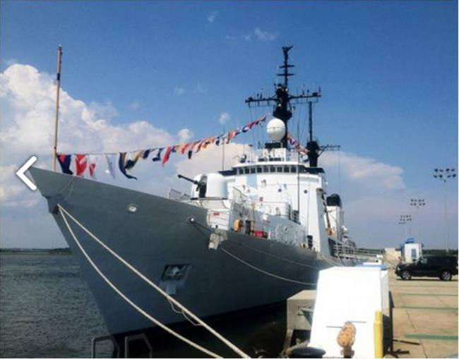 Tàu hộ vệ BRP Ramon Alcaraz lớp Hamilton của Hải quân Philippines (ảnh minh họa)