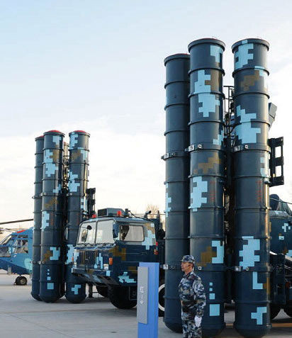 Tên lửa phòng không HQ-9 của Trung Quốc (ảnh tư liệu)