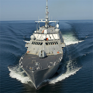 Tàu tuần duyên USS Fort Worth LCS3 của Hải quân Mỹ (ảnh tư liệu) Tàu tuần duyên USS Fort Worth LCS3 của Hải quân Mỹ (ảnh tư liệu)