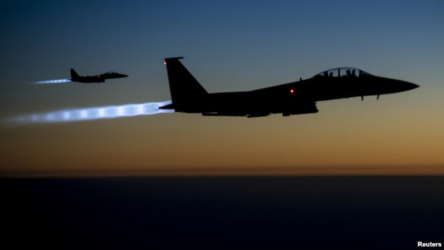 Máy bay chiến đấu F-15E Mỹ