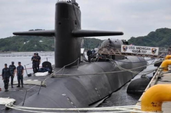 Tàu ngầm hạt nhân USS Michigan lớp Ohio, Hải quân Mỹ Tàu ngầm hạt nhân USS Michigan lớp Ohio, Hải quân Mỹ