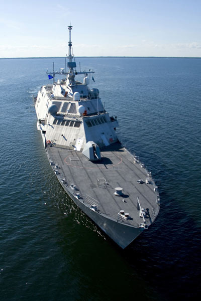 Tàu tuần duyên USS Freedom, Hải quân Mỹ (ảnh tư liệu) Tàu tuần duyên USS Freedom, Hải quân Mỹ (ảnh tư liệu)