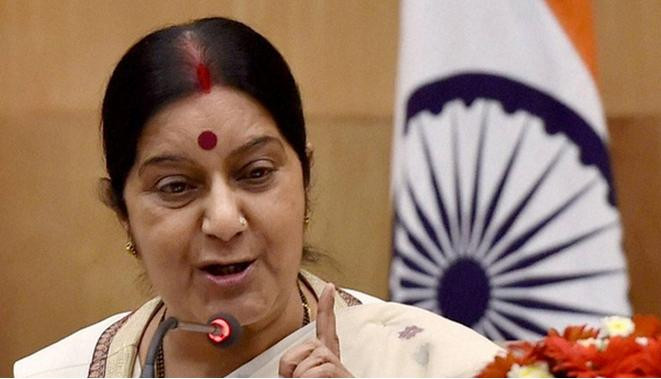 Ngoại trưởng Ấn Độ Sushma Swaraj Ngoại trưởng Ấn Độ Sushma Swaraj