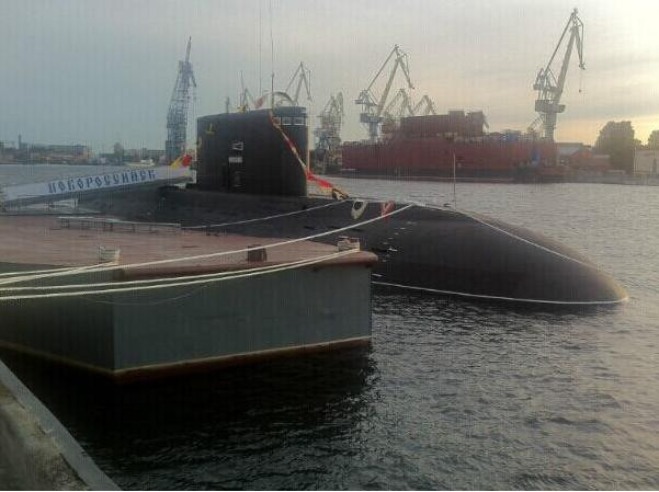 Lễ thượng cờ tàu ngầm diesel-điện Novorossiysk ngày 22 tháng 8 năm 2014 Lễ thượng cờ tàu ngầm diesel-điện Novorossiysk ngày 22 tháng 8 năm 2014