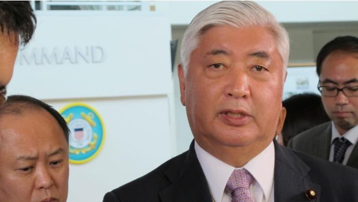 Bộ trưởng Quốc phòng Nhật Bản Gen Nakatani tại Hawaii, Mỹ ngày 24 tháng 11 năm 2015 Bộ trưởng Quốc phòng Nhật Bản Gen Nakatani tại Hawaii, Mỹ ngày 24 tháng 11 năm 2015