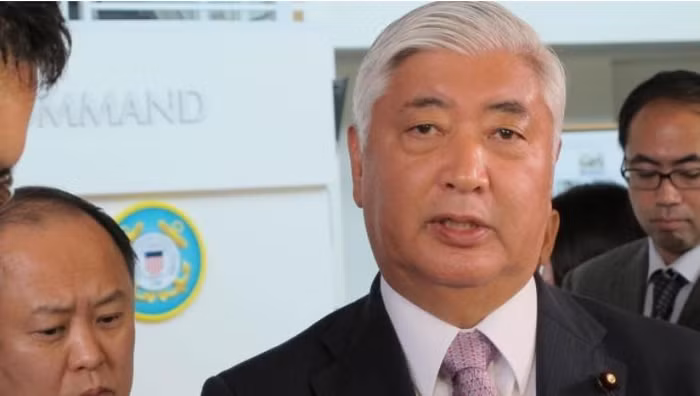 Bộ trưởng Quốc phòng Nhật Bản Gen Nakatani tại Hawaii, Mỹ ngày 24 tháng 11 năm 2015