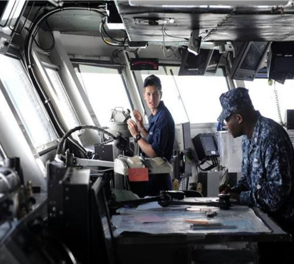 Trên tàu sân bay động cơ hạt nhân USS Ronald Reagan CVN76 Hải quân Mỹ Trên tàu sân bay động cơ hạt nhân USS Ronald Reagan CVN76 Hải quân Mỹ