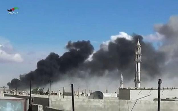 Nga không kích các mỏ dầu của IS Nga không kích các mỏ dầu của IS