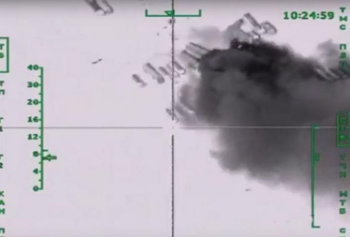 Nga không kích mục tiêu khủng bố ở Syria Nga không kích mục tiêu khủng bố ở Syria
