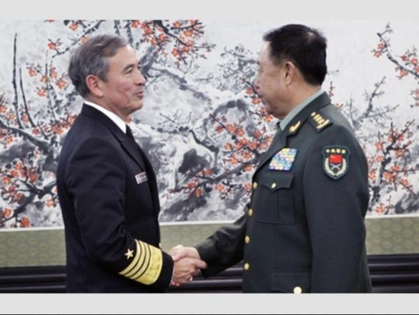 Ngày 3 tháng 11 năm 2015, tại Bắc Kinh, Tư lệnh Bộ Tư lệnh Thái Bình Dương, Đô đốc Harry Harris hội kiến với Phó Chủ tịch Quân ủy Trung ương Phạm Trường Long Ngày 3 tháng 11 năm 2015, tại Bắc Kinh, Tư lệnh Bộ Tư lệnh Thái Bình Dương, Đô đốc Harry Harris hội kiến với Phó Chủ tịch Quân ủy Trung ương Phạm Trường Long