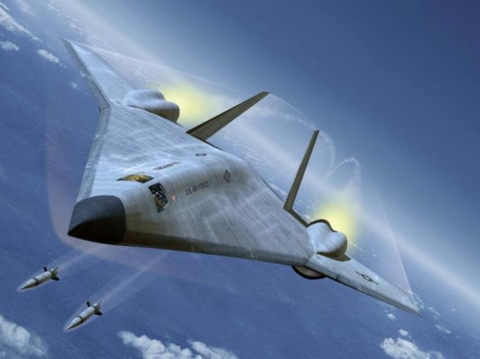 Phương án thiết kế ban đầu của máy bay ném bom LRS-B của Công ty Northrop Grumman Mỹ Phương án thiết kế ban đầu của máy bay ném bom LRS-B của Công ty Northrop Grumman Mỹ