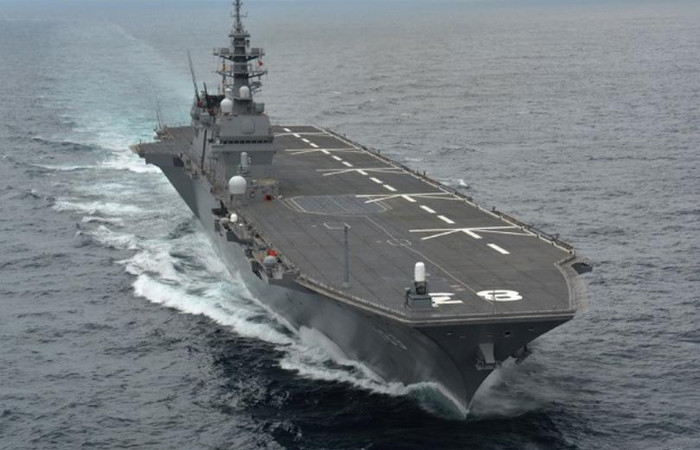 Tàu sân bay trực thăng Izumo của Lực lượng Phòng vệ Biển Nhật Bản Tàu sân bay trực thăng Izumo của Lực lượng Phòng vệ Biển Nhật Bản