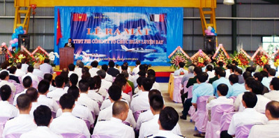 Toàn cảnh buổi lễ