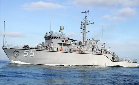 Một trong hai chiếc tàu dò ngư lôi mà Đài Loan vừa nhận từ Mỹ. Ảnh: Defense-update