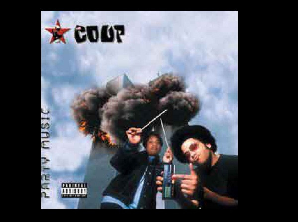 Chiếc đĩa CD “The Coup” này đã được ấn hành vào năm 1996, trước khi sự kiện 11/9 xảy ra. Tác giả Tom Clancy đã viết 2 bộ phim kể về 1 phi công cố tình đưa chiếc máy bay phản lực đầy nhiên liệu lao vào tòa nhà Capitol và giết chết Tổng thống và nhà lãnh đạo hàng đầu.