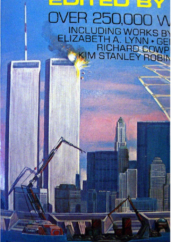 Bìa một cuốn sách khoa học viễn tưởng “Year's Best Science Fiction #2” của tác giả Gardner Dozois, thiết kế mỹ thuật bởi Thomas Kidd cũng được viện dẫn cho những linh cảm này.