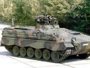 Xe tăng Marder 1A3. (Nguồn: globezoom.info) Xe tăng Marder 1A3. (Nguồn: globezoom.info)