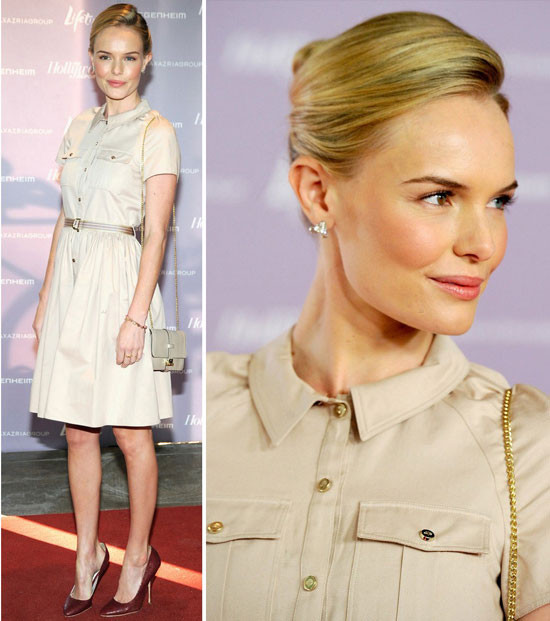 Những bộ váy mang phong cách military cũng được khá nhiều sao yêu chuộng. Những bộ váy mang phong cách military cũng được khá nhiều sao yêu chuộng.