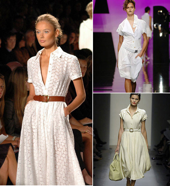 Kiểu váy cài cúc một lần nữa trở lại trên sàn catwalk với những biến tấu mới lạ hơn. Kiểu váy cài cúc một lần nữa trở lại trên sàn catwalk với những biến tấu mới lạ hơn.