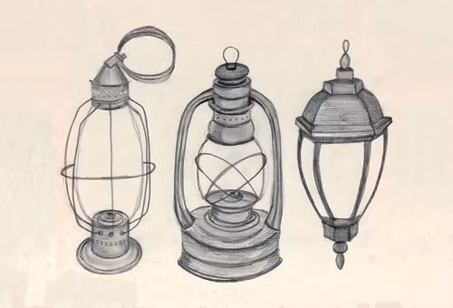 Từng có thời kỳ những chiếc đèn này là phương tiện thăp sáng duy nhất trong nhà.