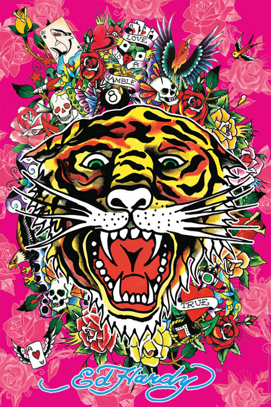 15 Ed Hardy Tiger – iPhone Wallpaper 15 Ed Hardy Tiger – iPhone Wallpaper