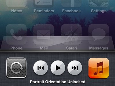 Khóa màn hình điều hướng: Để khóa màn hình điều hướng, hãy nhấn phím "Home" 2 lần liên tiếp rồi kéo sang phải. Bạn sẽ thấy một vòng tròn màu xám mũi tên hướng theo chiều kim đồng hồ. Bấm một lần vào vòng tròn đó, tính năng khóa sẽ xuất hiện. Kể từ bây giờ, khi bạn xoay chiếc điện thoại về một bên, màn hình vẫn sẽ giữ nguyên trạng thái cũ. Khóa màn hình điều hướng: Để khóa màn hình điều hướng, hãy nhấn phím "Home" 2 lần liên tiếp rồi kéo sang phải. Bạn sẽ thấy một vòng tròn màu xám mũi tên hướng theo chiều kim đồng hồ. Bấm một lần vào vòng tròn đó, tính năng khóa sẽ xuất hiện. Kể từ bây giờ, khi bạn xoay chiếc điện thoại về một bên, màn hình vẫn sẽ giữ nguyên trạng thái cũ.