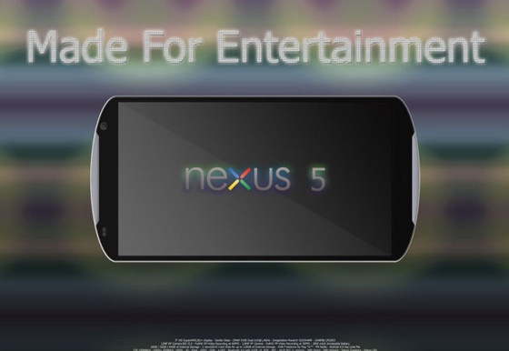 Google Nexus Phone 5: Đến từ diễn đàn Deviantart, ý tưởng Nexus Phone 5 tích hợp màn hình cảm ứng HD Super AMOLED rộng 5 inch với lớp kính cường lực Gorilla Glass 2. Google Nexus Phone 5: Đến từ diễn đàn Deviantart, ý tưởng Nexus Phone 5 tích hợp màn hình cảm ứng HD Super AMOLED rộng 5 inch với lớp kính cường lực Gorilla Glass 2.