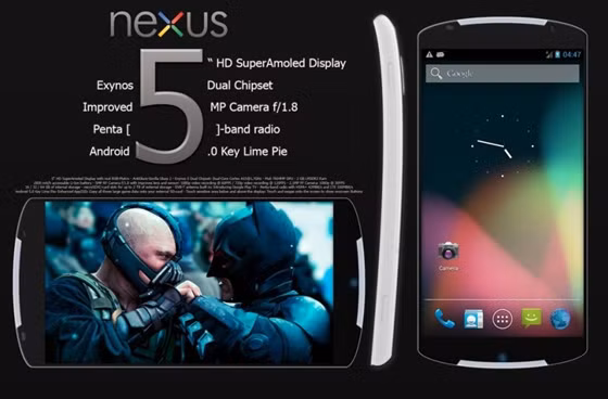 Cũng giống nhiều sản phẩm khác, Nexus Phone 5 bao gồm dung lượng 16, 32 hoặc 64GB kèm khe cắm thẻ nhớ microSD. Hệ điều hành Android 5.0, kết nối 4G LTE và dàn loa chất lượng cao cũng là điểm nhấn đáng nể trên chú dế này.