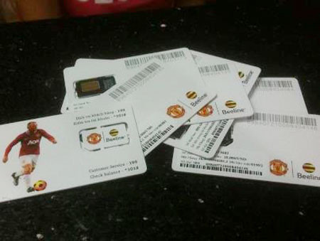 Những chiếc sim mang thương hiệu Beeline cuối cùng tại Việt Nam. Những chiếc sim mang thương hiệu Beeline cuối cùng tại Việt Nam.