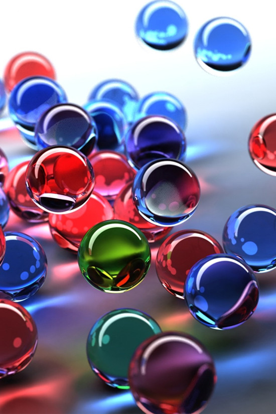 14 Colorful Marbles – iPhone Wallpaper 14 Colorful Marbles – iPhone Wallpaper