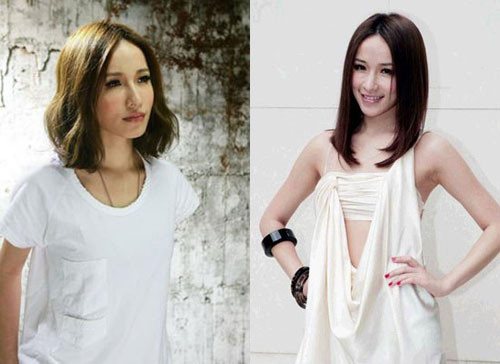 Tiêu Á Hiên vẫn xinh tươi dù vòng một "màn hình phẳng".