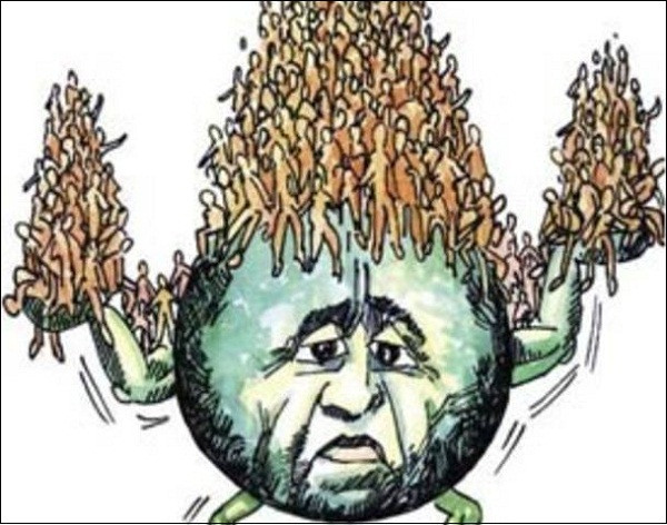 Mỗi tích tắc, dân số thế giới lại tăng thêm 3 người, tính trung bình, một năm, sẽ có thêm hơn 80 triệu người xuất hiện trên Địa cầu - gần bằng dân số Việt Nam hiện tại (84,87 triệu người - số liệu năm 2011). Với tốc độ tăng chóng mặt như thế, con người sẽ tự đưa mình vào con đường thiếu hụt năng lượng và lương thực. Mỗi tích tắc, dân số thế giới lại tăng thêm 3 người, tính trung bình, một năm, sẽ có thêm hơn 80 triệu người xuất hiện trên Địa cầu - gần bằng dân số Việt Nam hiện tại (84,87 triệu người - số liệu năm 2011). Với tốc độ tăng chóng mặt như thế, con người sẽ tự đưa mình vào con đường thiếu hụt năng lượng và lương thực.