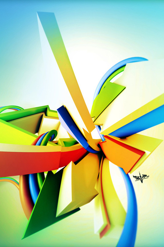 11 3D Stripes – iPhone Wallpaper 11 3D Stripes – iPhone Wallpaper